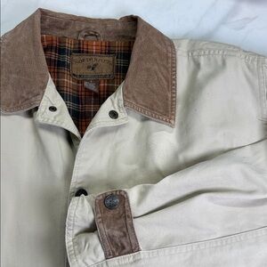 North River Outfitters Barn Jacket, Cotton Canvas, Flannel Lined Chore Coat